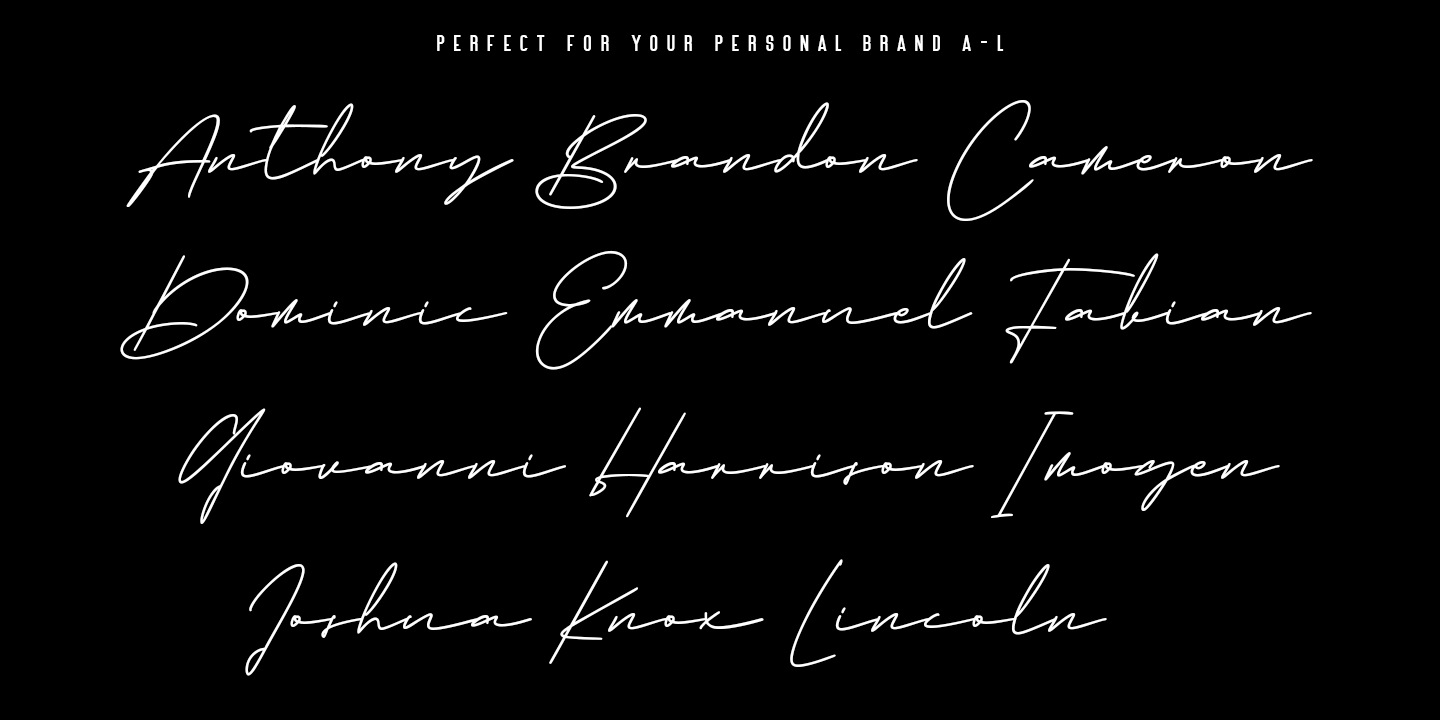 Пример шрифта Emma Goulding #8